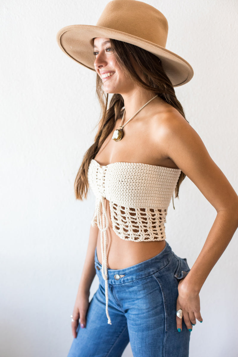 Jazmin crochet top