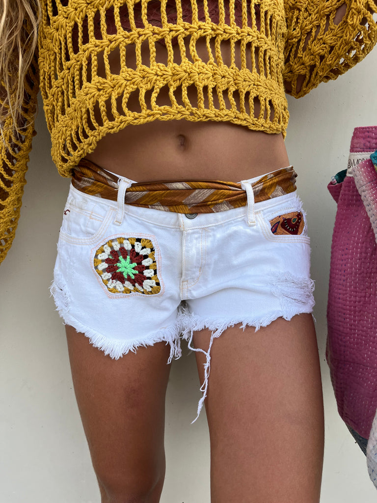 Up cycled Hollister shorts