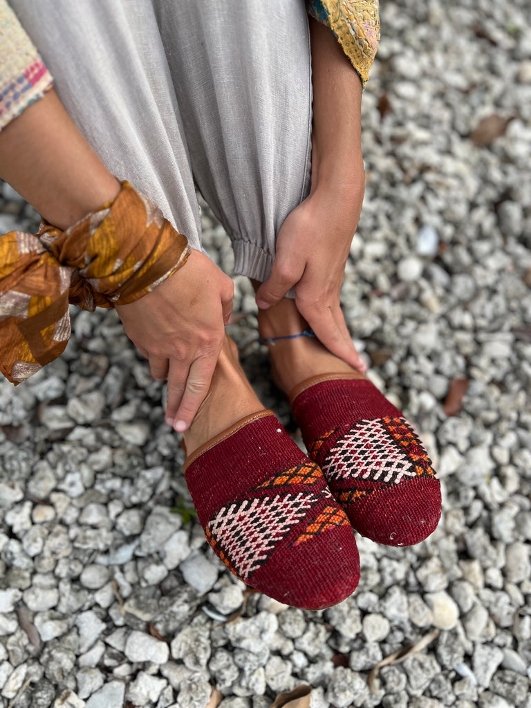 Preloved Handmade Slides from Morocco