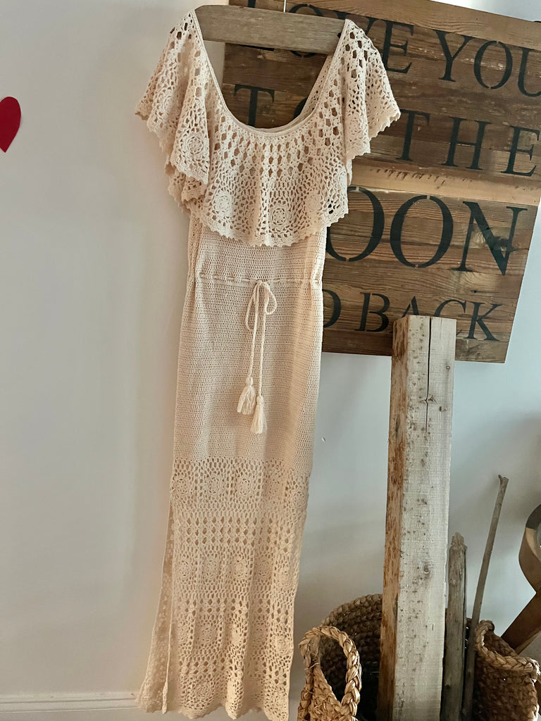 Preloved Spell crochet dress