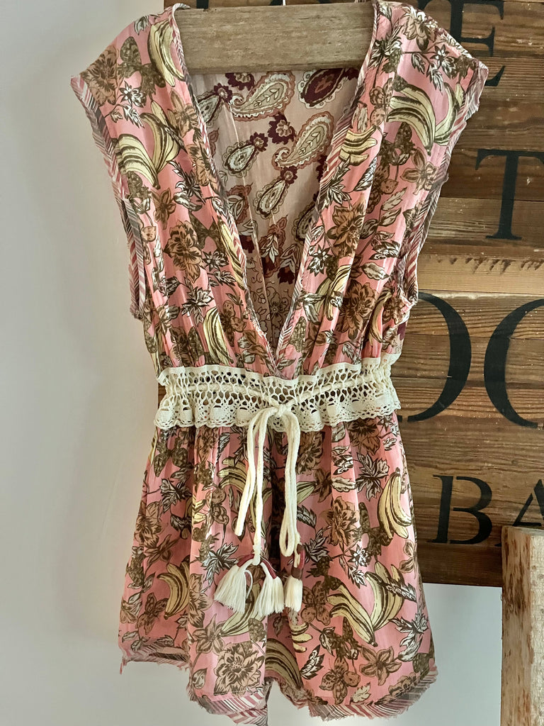 Preloved Free People romper, Final Sale