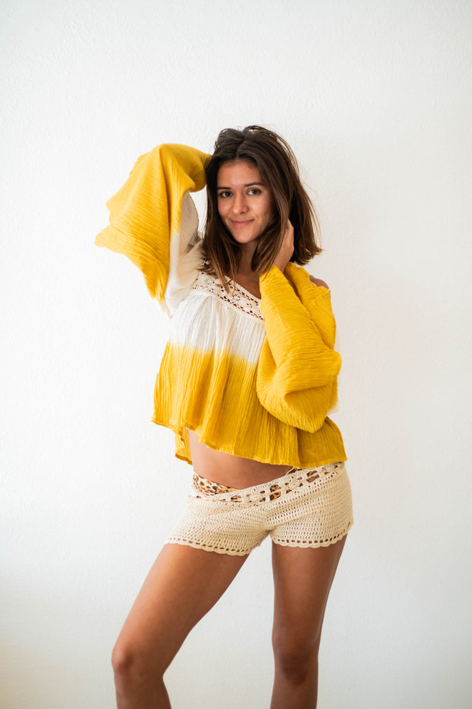 Riviera Crochet Shorts