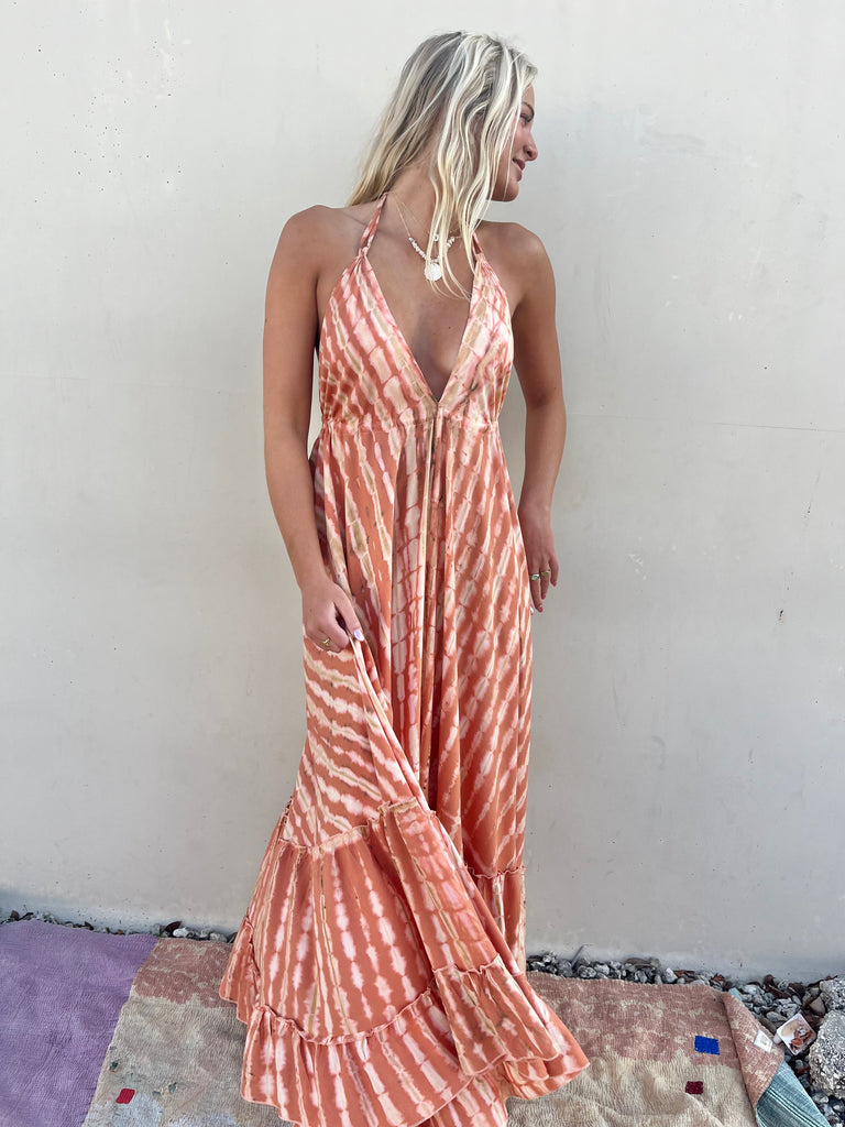 Pampas maxi dress