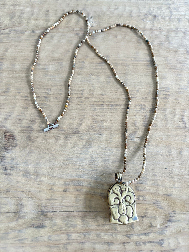 Golden Buddha Necklace