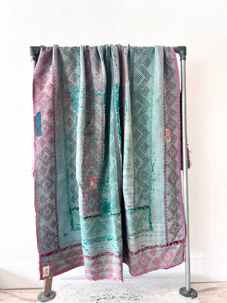 Agra Kantha Quilt