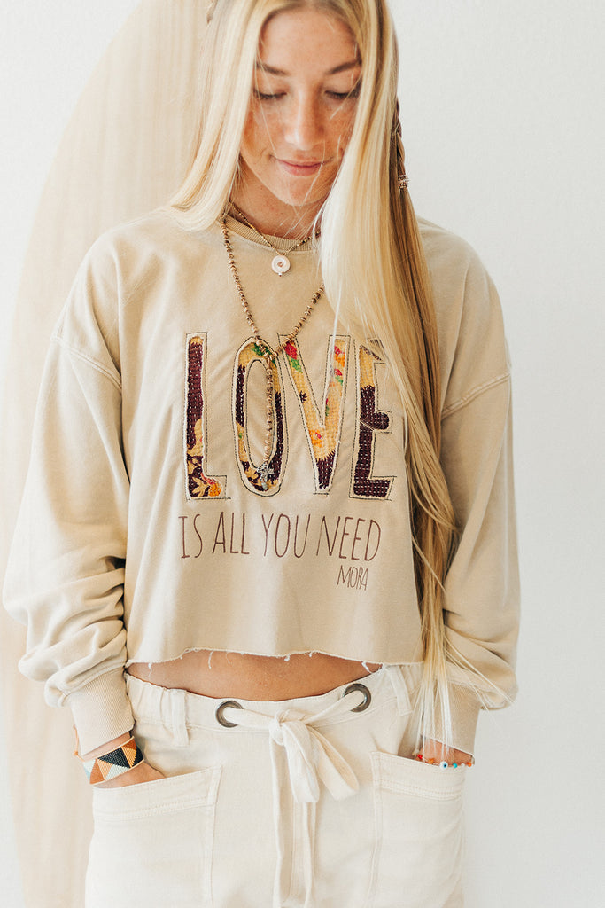 All you Need Sweatshirt